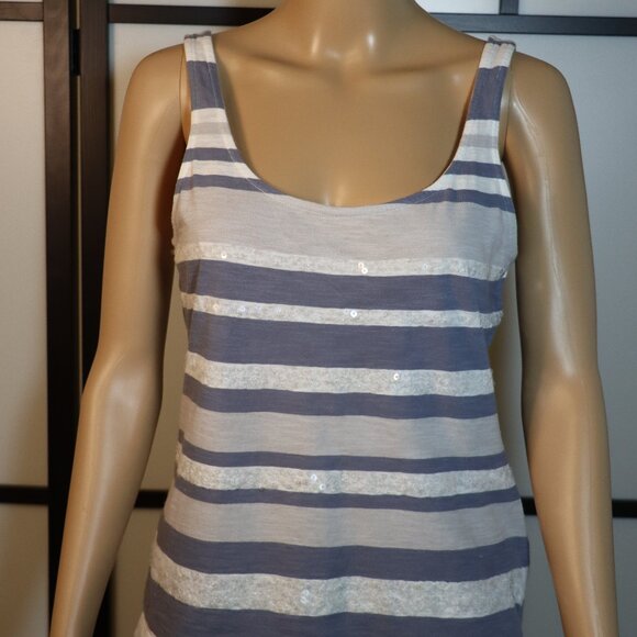 Banana Republic Grey Long Sleeve Top - Picture 1 of 5